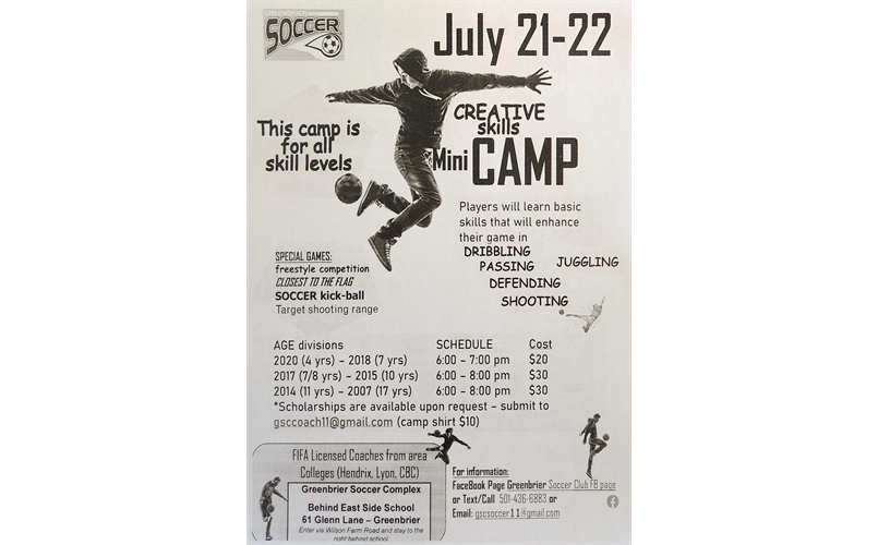 Summer Soccer Camp