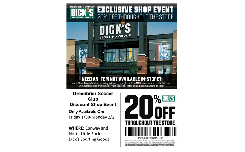 Dick's Sporting Goods Coupon